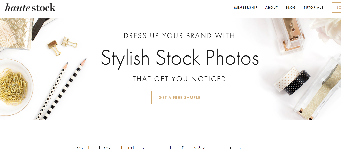 Hautestock.com Home Page