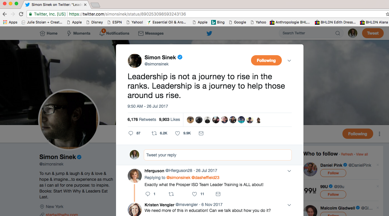 Simon Sinek on Twitter