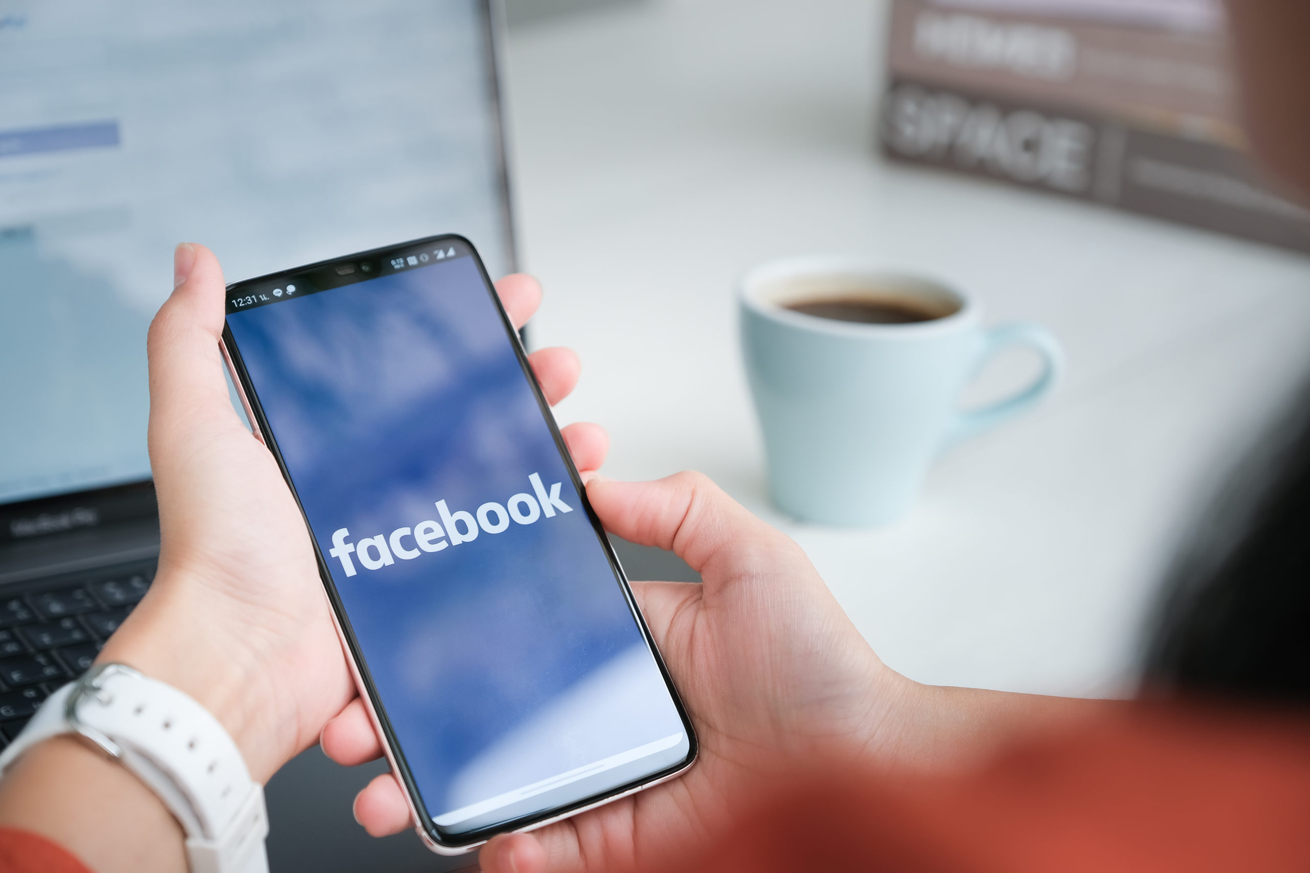 Facebook on smart phone