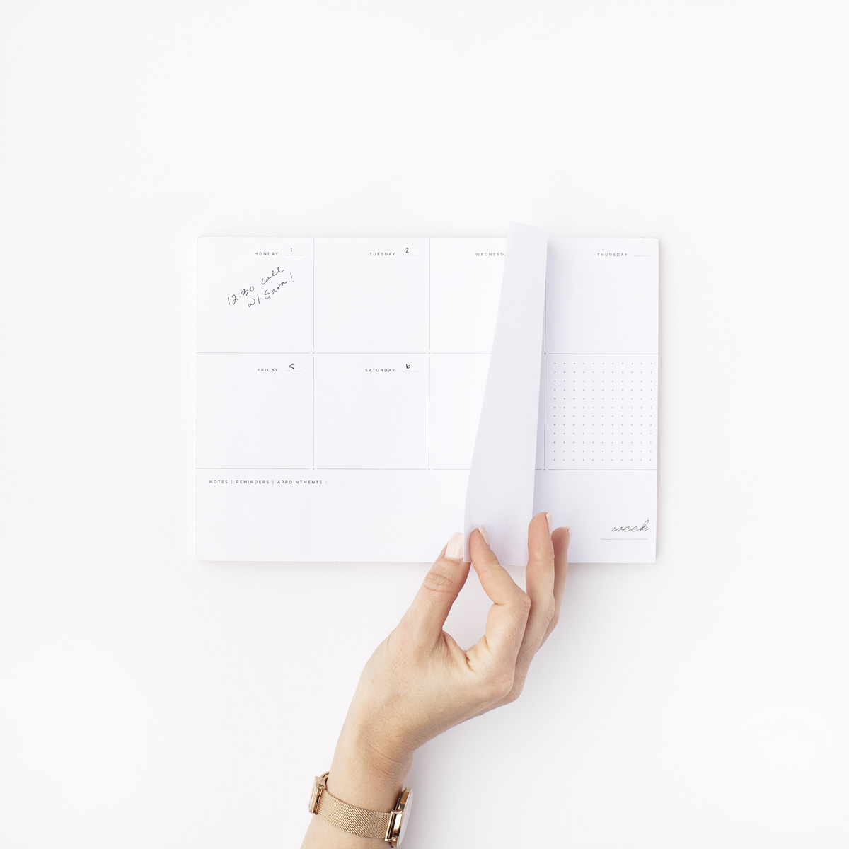 calendar flip